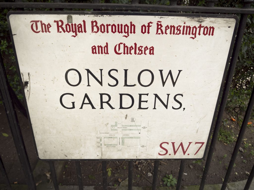 onslow gardens