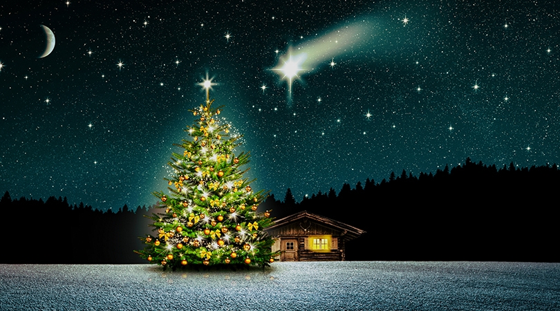 history of Christmas lights