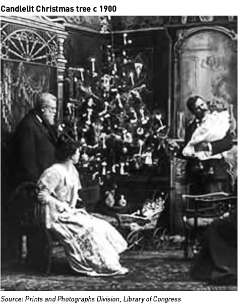 Christmas tree lights