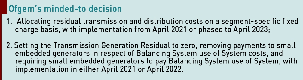 network charging reform
