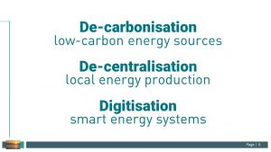 key energy trends