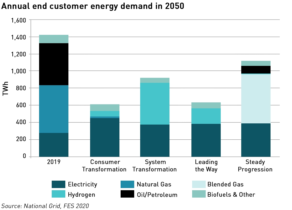 consumer energy demand scenarios