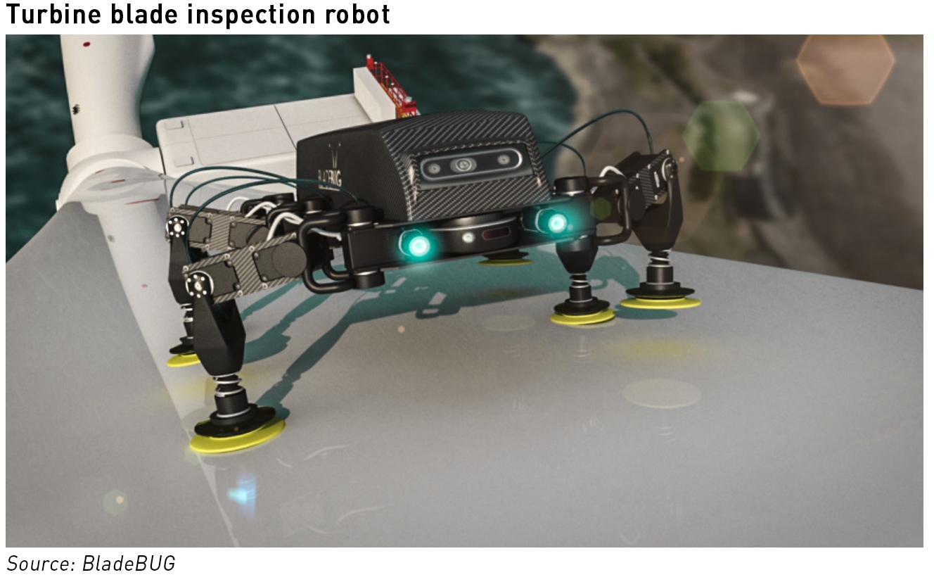 crawling inspection droid