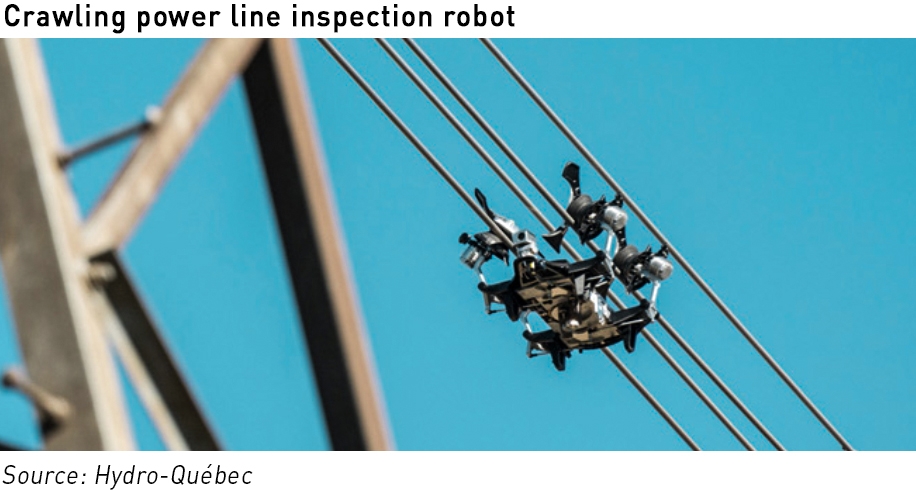 crawling inspection robot