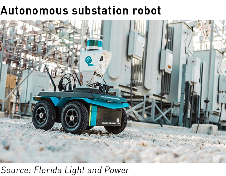 substation robot