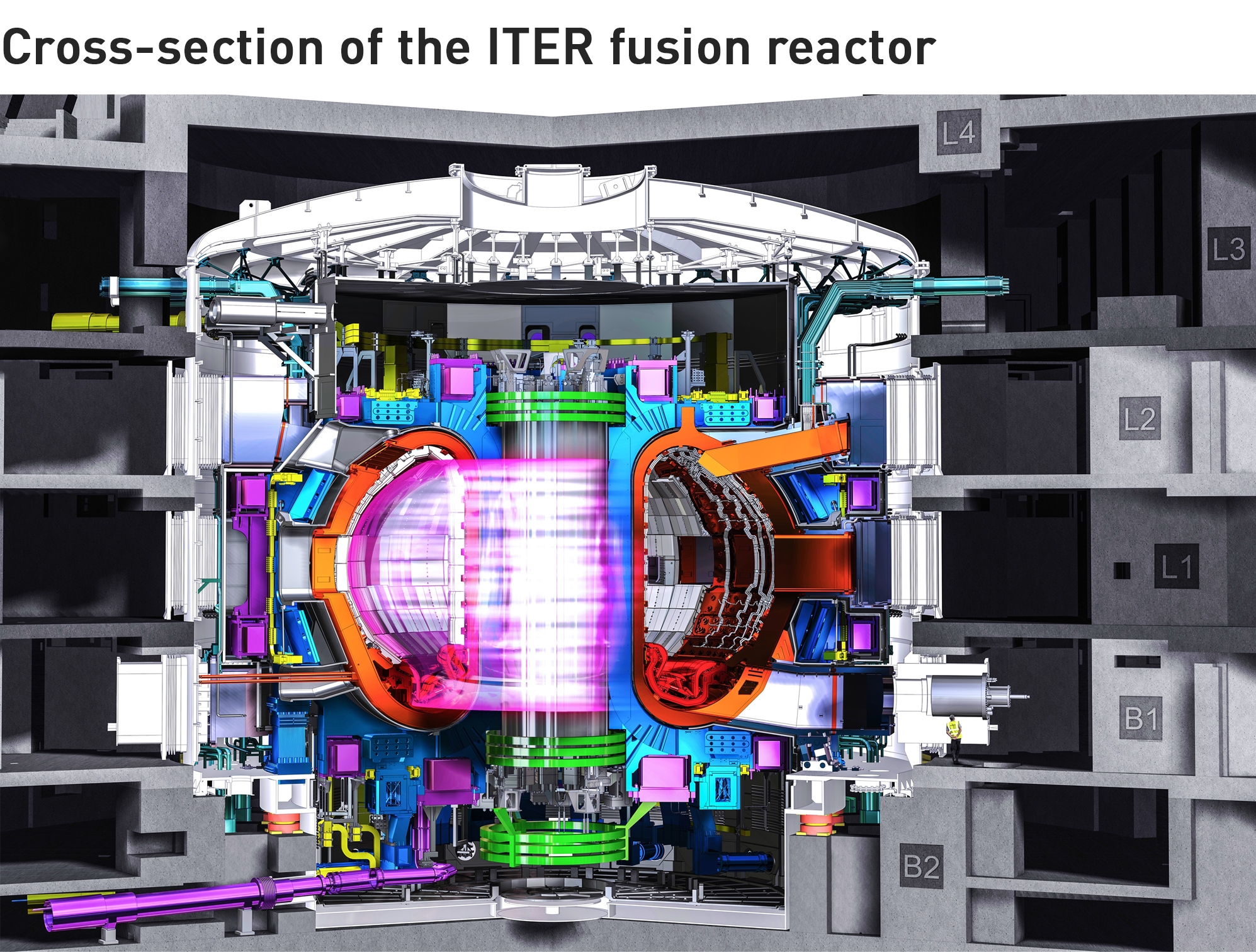 ITER fusion reactor