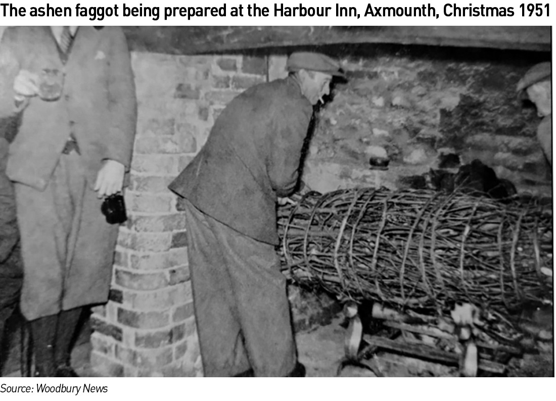 ashen faggot at the Harbour Inn