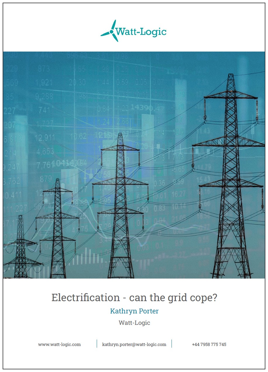 New report: Electrification - can the grid cope?